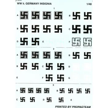 Plastikový model 1:48 WWII German Insignia