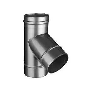 Komín Komíny CZ T-kus 60° nerez s odkapničkou 1-160mm