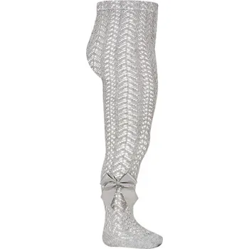 Cóndor Condor dětské punčocháče s háčkováním 25301_221 Velikost: 000 / 0 - 3 měsíce