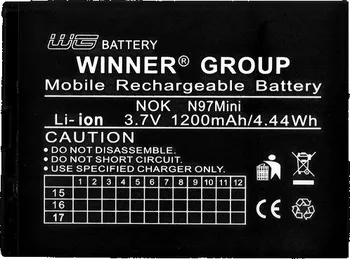 Baterie pro mobilní telefon Winner WINBN97M