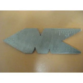 Závitořezný nástroj Měrky pro závitové nože na Whitworthův závit CSN 254628