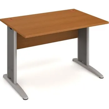 Kancelářský vozík HOBIS kancelářský stůl pracovní rovný - CS 1200, třešeň + doprava zdarma