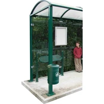 Venkovní odpadkový koš Odpadkový koš Esterel - 40 litrů, upevnění na sloupek o průměru 76 mm + doprava zdarma