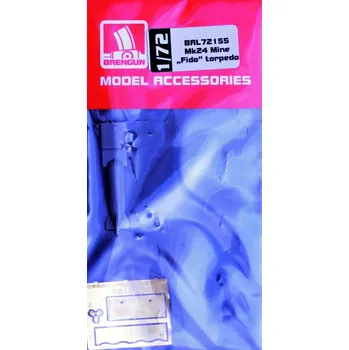 Plastikový model Brengun 1/72 Mk24 Mine 'Fido' torpedo (resin set)