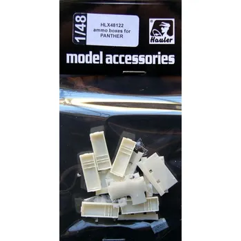 Plastikový model Hauler 1/48 Ammo boxes for PANTHER