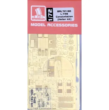 Plastikový model Brengun 1/72 L-749 Constellation - PE set (HELL)