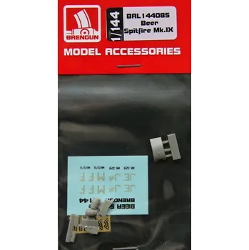 Plastikový model Brengun 1/144 Beer Spitfire Mk.IX Conversion set (EDU)
