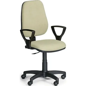 Kovo Praktik Kancelářská židle COMFORT s područkami, zelená + doprava zdarma