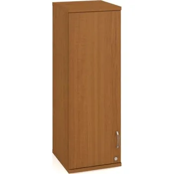 Kancelářský vozík HOBIS kancelářská policová skříň horní - SZ 3 40 01 L H, zámek Huwill, třešeň + doprava zdarma