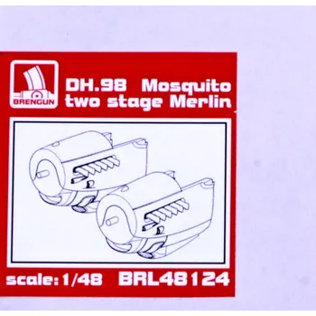 Plastikový model Brengun 1/48 DH98 Mosquito two stage merlin (TAM)