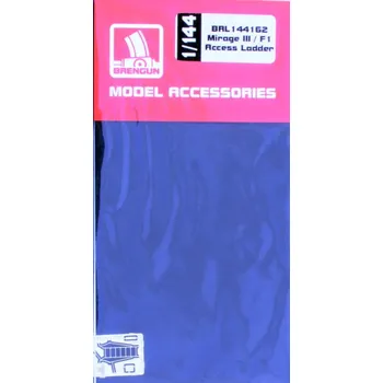 Plastikový model Brengun 1/144 Dassault Mirage ladder (PE set)