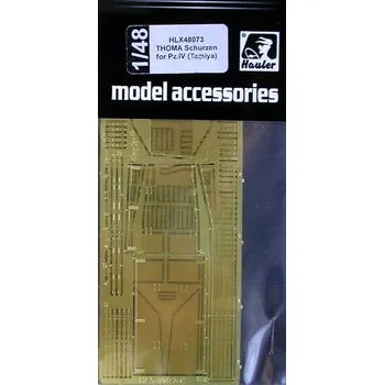 Plastikový model Hauler 1/48 THOMA schurzen for Pz.IV ausf.J (TAM)