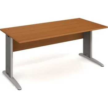 Kancelářský vozík HOBIS kancelářský stůl pracovní rovný - CS 1800, třešeň + doprava zdarma