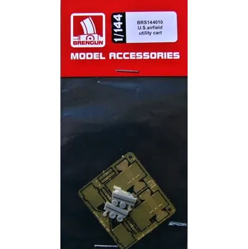 Plastikový model Brengun 1/144 U.S.airfield utility cart (2 pieces)