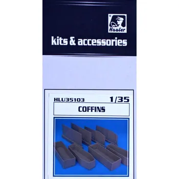 Plastikový model Hauler 1/35 Coffins - 4 pcs. (resin set)