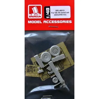 Plastikový model Brengun 1/48 Focke-Wulf Fw 190 A8 detail set (EDU)