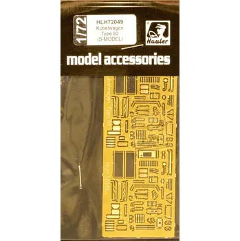 Plastikový model Hauler 1/72 Kubelwagen detail PE set (S-MODEL)