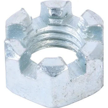 Matice Matice korunková nízká ZB, DIN 937 - M12