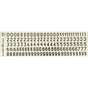 Plastikový model HAD models 1/35 Decal German Turret numbers WWII (part 9)