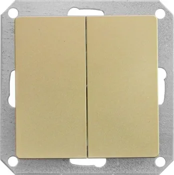 Stavebniny Timex Vypínač OPUS premium č.5 šampaň