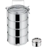 Orion jídlonosič nerez + víka 4 x 1,3 l 16 cm