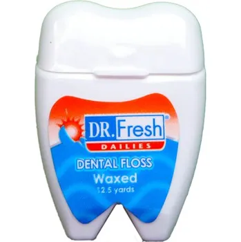 Zubní nit Dr. Fresh dental floss - mezizubní voskovaná niť