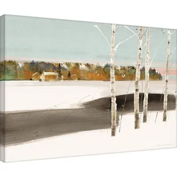 Obraz Obraz na plátně Law Wai Hin - Four Trees