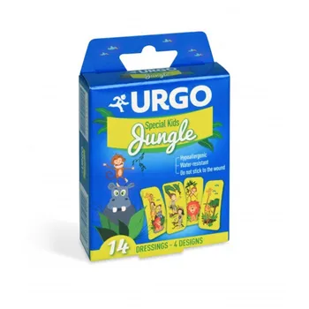 Náplast URGO Dětské náplasti Jungle 14 ks