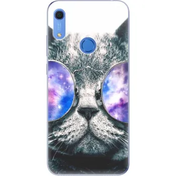 Pouzdro na mobilní telefon Silikonové pouzdro iSaprio - Huawei Y6s - Galaxy Cat (Odolný silikonový kryt, obal, pouzdro iSaprio - Huawei Y6s - Galaxy Cat - skvělá ochrana a pružnost, stylový UV potisk, lehkost, tiskne se v České republice)