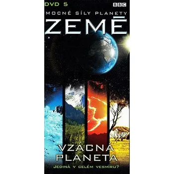 DVD film Mocné síly planety Země Vzácná planeta DVD