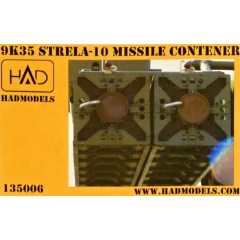 Plastikový model HAD models 1/35 Strela-10 Missile Contener (resin&PE set)