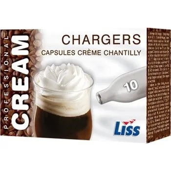 SAHM Bombičky na šlehačkovou láhev LISS - 10ks/bal 100024889