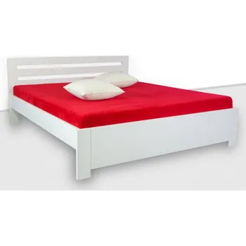 Postel Krajča Manželská postel z masivu Nika 160 x 200 cm Povrchová úprava dřeva: Bez nátěru, Druh dřeva: Smrk