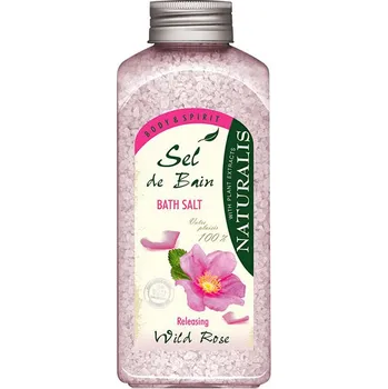 Koupelová sůl Naturalis koupelová sůl s vůní Divoké Růže 1000g