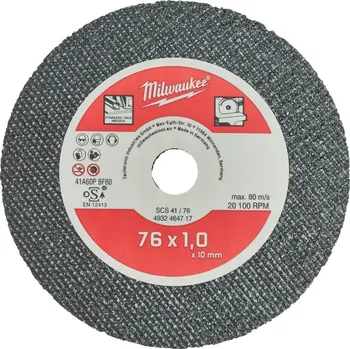 Řezný kotouč Milwaukee SCS41