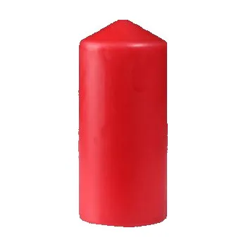 Svíčka SAHM Svíčka PILLAR 130X60mm RED - 6ks/bal 100021358