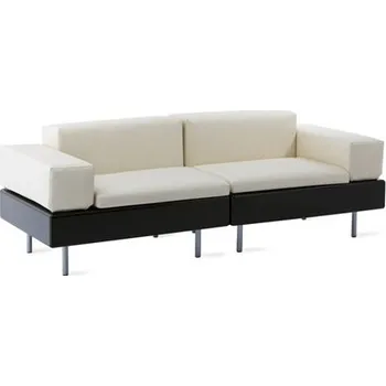 Taburet SLIDE Designová pohovka HAPPY LIFE - SD HAP120, Rozměry 240 x 90 x 41 cm, Barva (official) Bílá