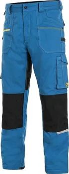 montérky CXS Stretch kalhoty zkrácené 170-176 cm modré