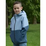 Fantom Softshellová bunda s FLEECEM - DVOUBAREVNÁ- světle modrá+modrá KONFEKČNÍ VELIKOST: 158