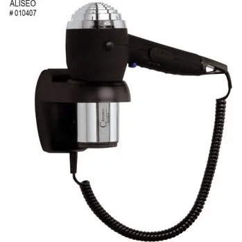 Fén ALISEO Hotelový pistolový fén CHROMO 1200W, chrom/černý _010407