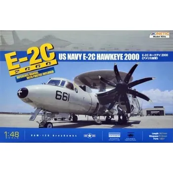Volný čas Kinetic 1/48 E-2C Hawkeye 2000 US Navy Early Warning