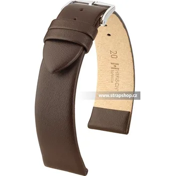 Řemínek na hodinky Řemínek k hodinkám HIRSCH Toronto OE hnědá (10) 8 mm dámský