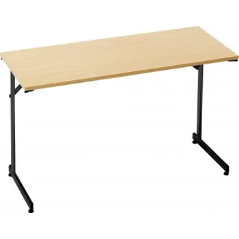 Jídelní stůl AJprodukty Skládací kongresový stůl Claire, 1200x600 mm, buk, černá 143483