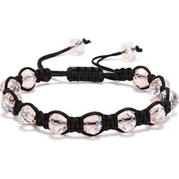Náramek Shamballa náramek Crystal Light Pink