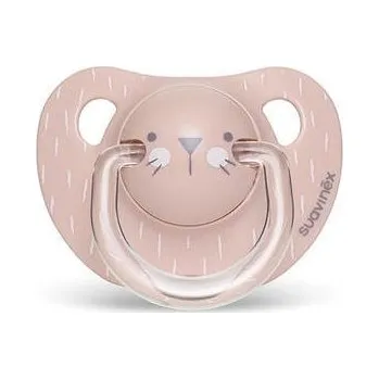 dudlíky SUAVINEX Premium Dudlík anatomický HYGGE 6-18m VOUSKY - růžová