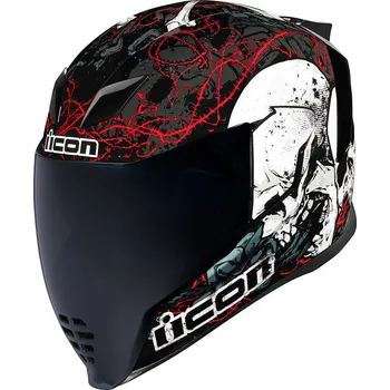ICON Airflite Skull18 černá Helma na motorku ICON Airflite Skull18 černá