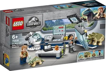 Stavebnice LEGO LEGO Jurassic World 75939 Laboratoř Dr. Wu Útěk dinosauřích mláďat