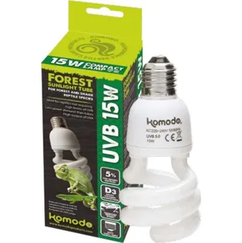 Osvětlení do terária Komodo Forest Sunlight UVB50 15W