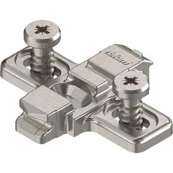 Nábytkové kování BLUM CLIP 175L8100 křížová montážní podložka, eurošrouby, zvýšení 0 mm