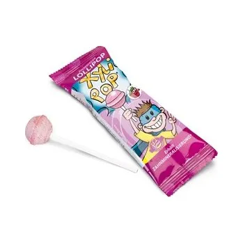 Bonbon miradent XyliPOP lízátko jahoda 6 g